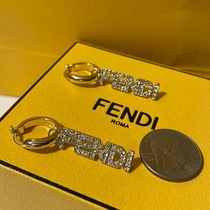 New!  Fendi earrings.